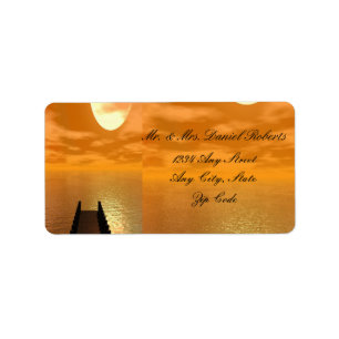 Étiquette Coucher de soleil sur un Mariage de quai
