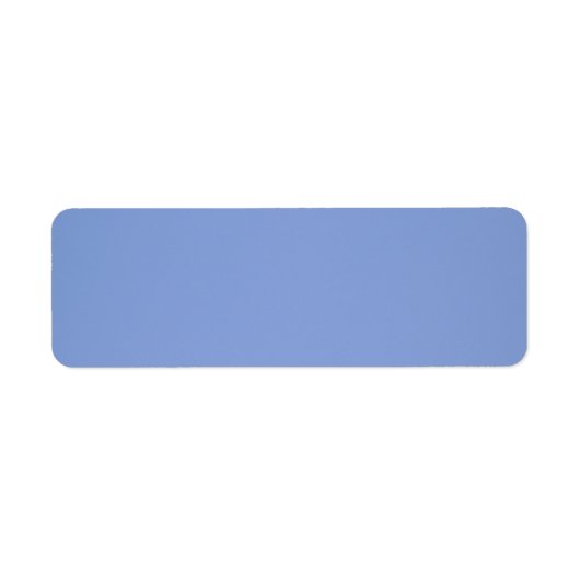 Étiquette Couleur bleu ciel (Devant)