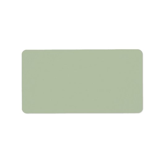 Étiquette Couleur claire et verte (Devant)
