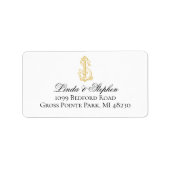 Étiquette COULEUR ÉDITABLE SL monogramme LS monogramme Étiqu (Devant)