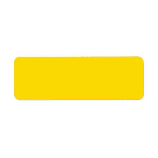 Étiquette Couleur jaune (Devant)