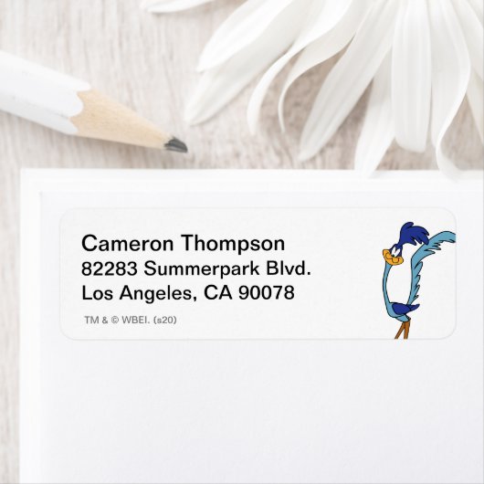 Étiquette Couleur ROAD RUNNER™ (En situation)