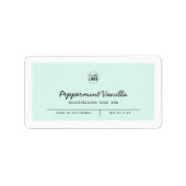 Étiquette Couleurs personnalisées Ajouter des lignes de scri (Devant)