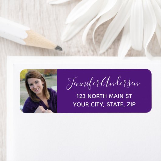 Étiquette Couleurs violettes du lycée | Lycée (En situation)