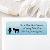 Étiquette Country Western Fairy Tale (En situation)