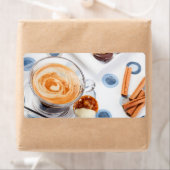 Étiquette Coupe de café (En situation)