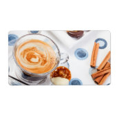 Étiquette Coupe de café (Devant)