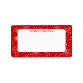 Étiquette Courrier de vacances (Devant)