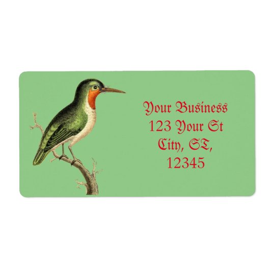 Étiquette Cove Perché Tonnerre (Devant)