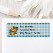 Étiquette Cowboy du désert (En situation)