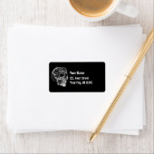 Étiquette crâne (En situation)