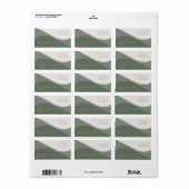 Étiquette Crazy Right Now Wedding Address (Feuille entière)