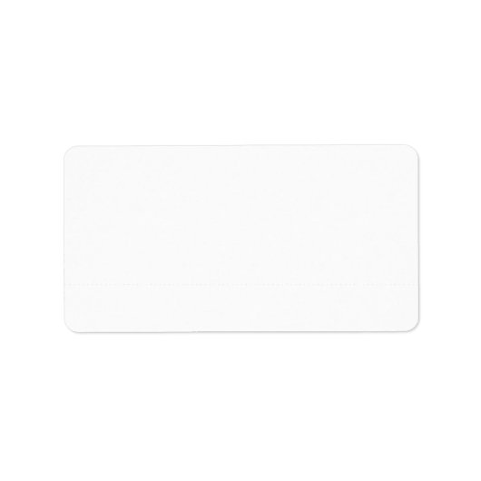 Étiquette Create Your Own (Devant)