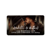 Étiquette Create Your Own Photo Return Address (Devant)