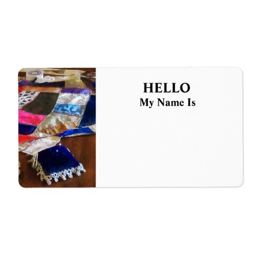 Étiquette Création d'une surface composée (Devant)