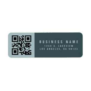 Étiquette Créer un code QR analysable Adresse de retour mo