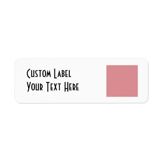 ÉTIQUETTE CRÉER VOTRE PROPRE CUSTOMISÉ (Devant)