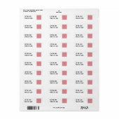 ÉTIQUETTE CRÉER VOTRE PROPRE CUSTOMISÉ (Feuille entière)
