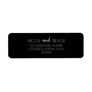 Étiquette Créer votre propre - Noir