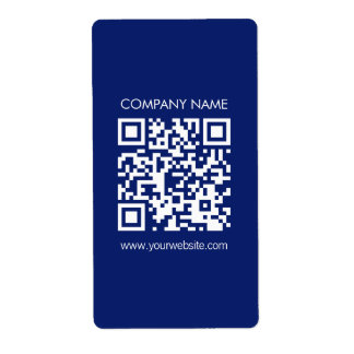 Étiquette Créez un code QR instantanément | Design simple mo
