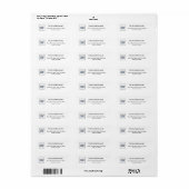 Étiquette Créez votre propre (Feuille entière)