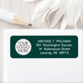 Étiquette Créez votre propre adresse de retour de Michigan S (En situation)