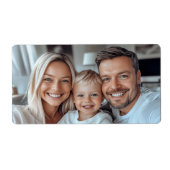 Étiquette Créez Votre Propre Photo (Devant)