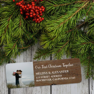 Étiquette Créez votre propre première photo Noël Ensemble