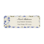 Étiquette Crème de fleurs de pois doux (Devant)