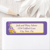 Étiquette Crème Spring Garden Collection (En situation)