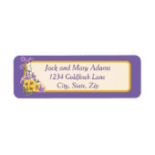 Étiquette Crème Spring Garden Collection (Devant)