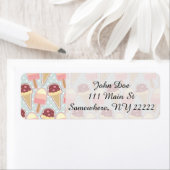 Étiquette Crèmes glacées d'été (En situation)