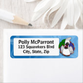 Étiquette Cris Umbrella Cockatoo (En situation)