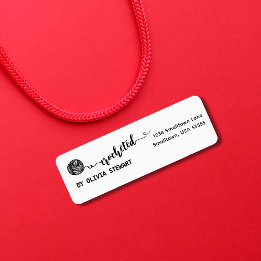 Étiquette Croché par l'adresse de retour