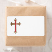 Étiquette Croix chrétienne (En situation)
