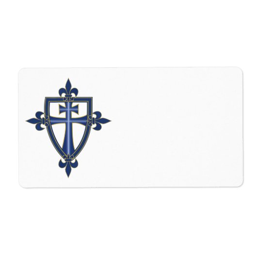 Étiquette Croix du récepteur (Devant)