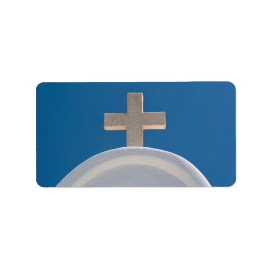 Étiquette Croix grecque (Devant)