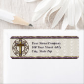 Étiquette Croix pourpre (En situation)