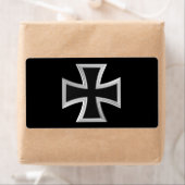 Étiquette Croix teutonique (En situation)