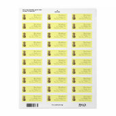 Étiquette Croix vintage (Feuille entière)