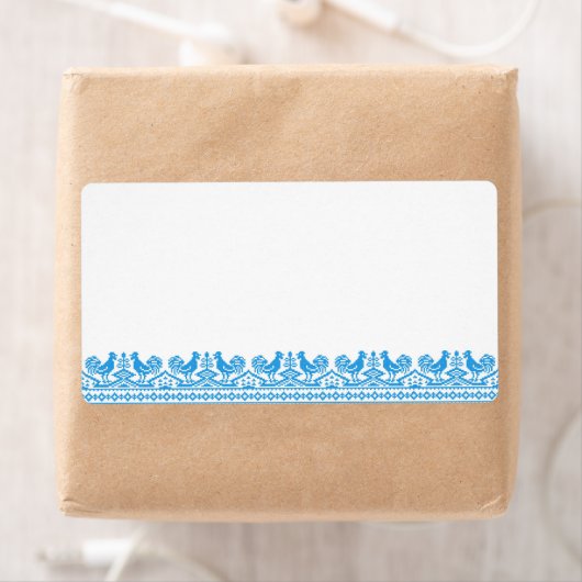 Étiquette Cross-stitch (En situation)