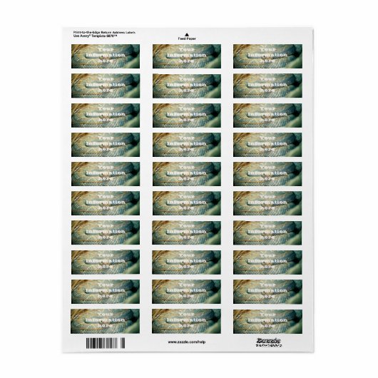 Étiquette Crotte (Feuille entière)