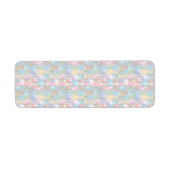 Étiquette Crystal Stones tons clairs (Devant)