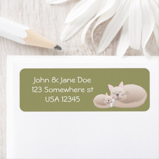 Étiquette Cuddle Kitties (En situation)