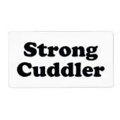 Étiquette Cuddler fort (Devant)
