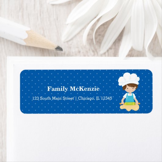 Étiquette Cuisson * choisissez votre couleur arrière - plan (En situation)