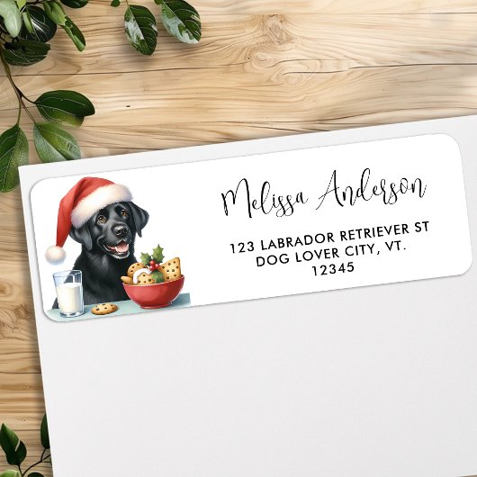 Étiquette Cupcakes - Black Lab