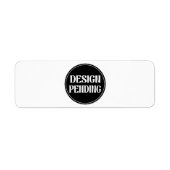 Étiquette Custom-made, artistic, elegant (Devant)