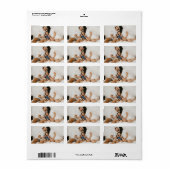 Étiquette Custom Photo (Feuille entière)