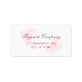Étiquette Custom Return Address Label (Devant)